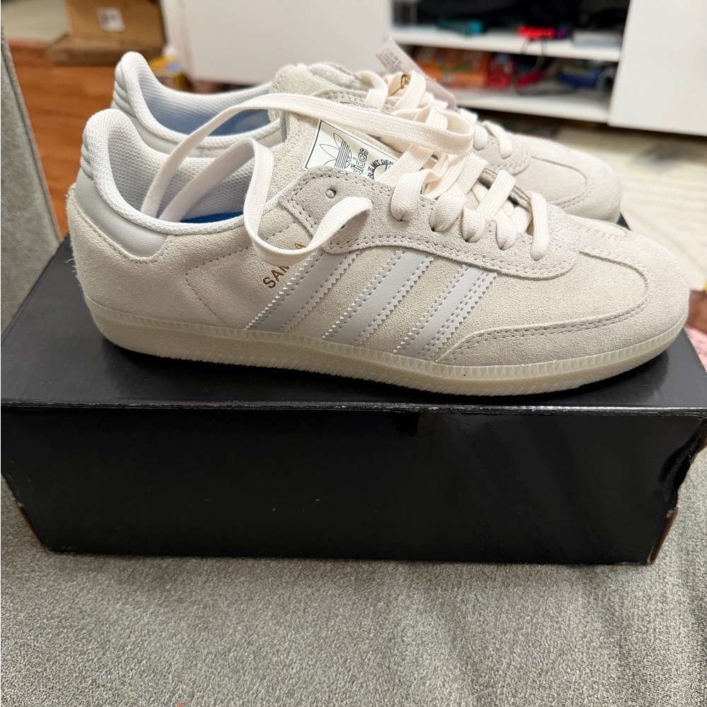 Adidas Samba Chalk White/Grey One/ Carbon